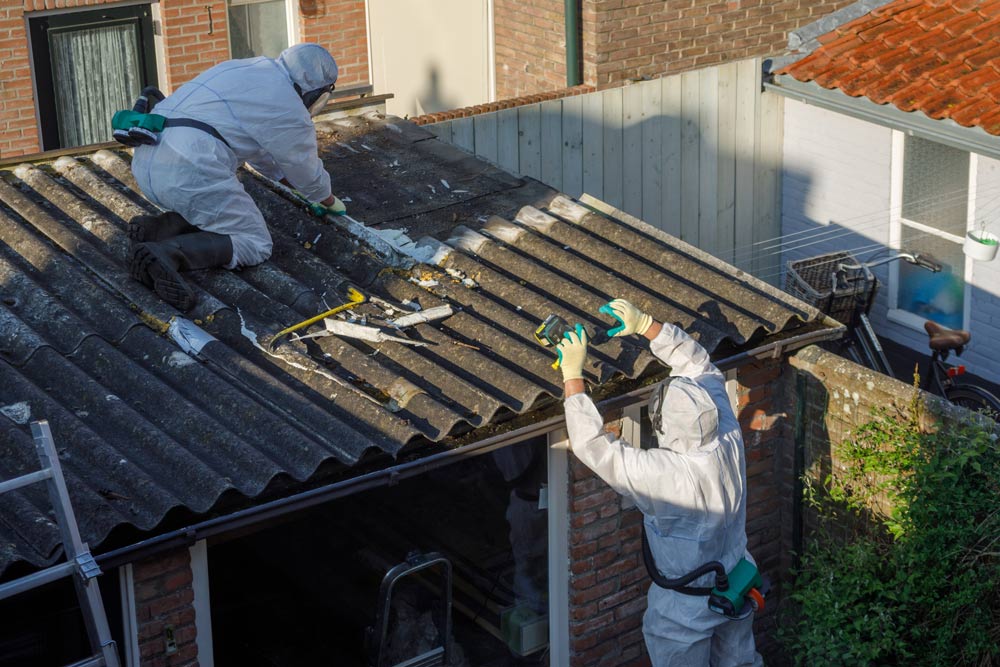 Removing Asbestos Corrugated Cement Roofing