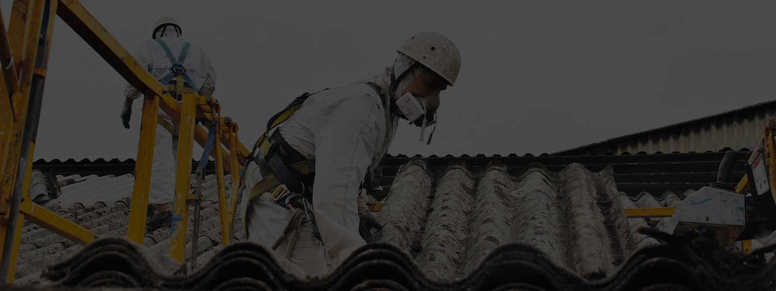 Collecting Asbestos Roof Sheets
