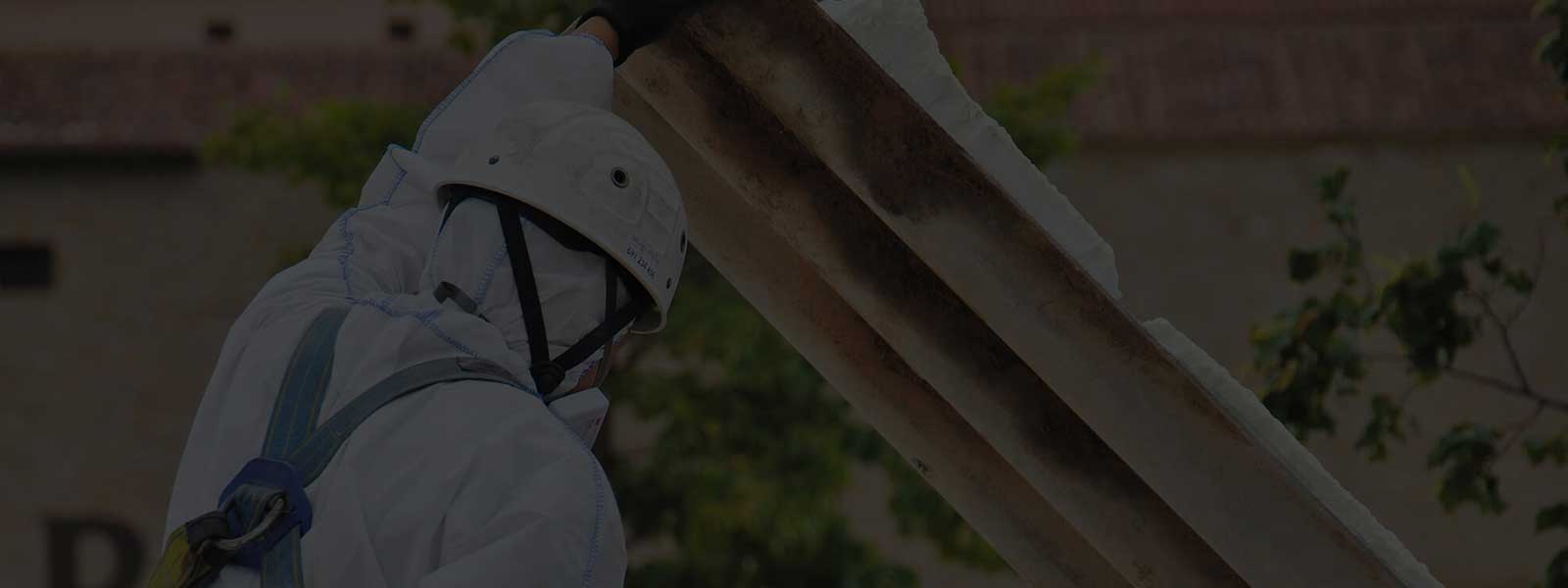 Removing Corrugated Asbestos Sheets