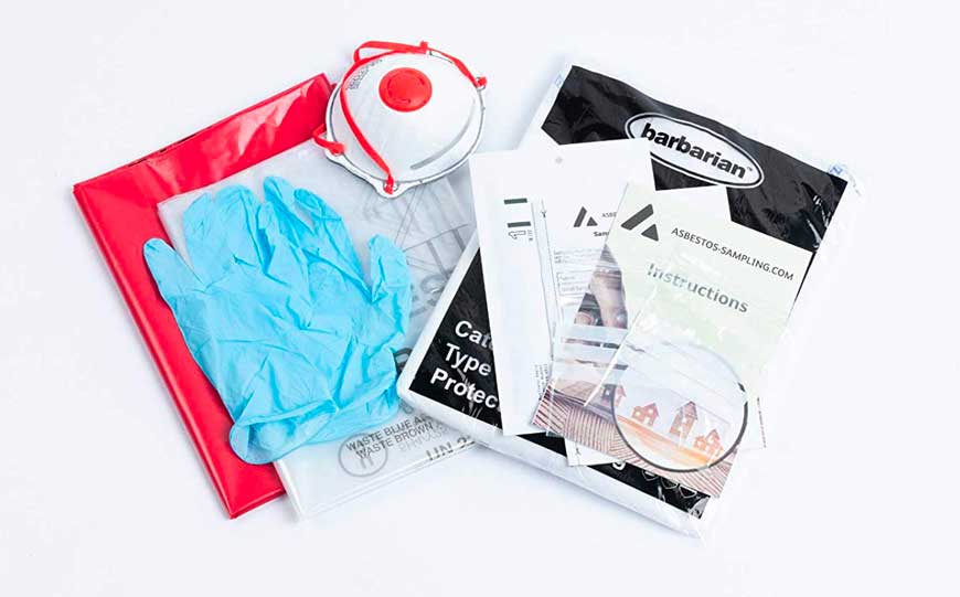 Asbestos Testing Kit Contents