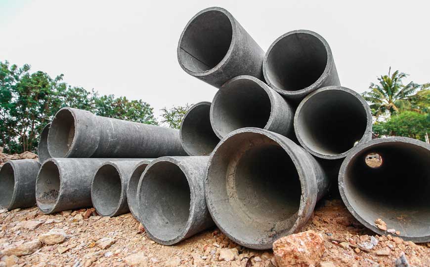 Asbestos Sewer Pipes