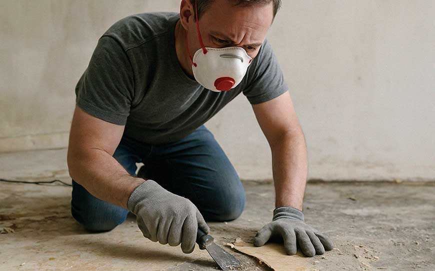 how asbestos testing kits work